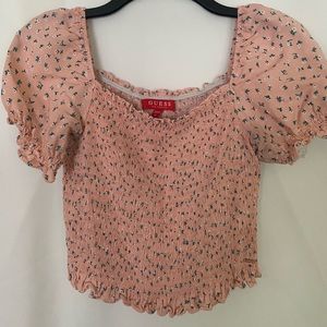 Pink Guess crop top size M can also fit a Small .